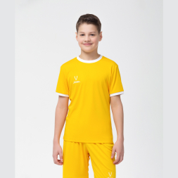 Футболка футбольная JOGEL CAMP Origin, желтый/белый, детский
