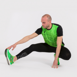 Футболка с коротким рукавом ELITE VIII Черный-зеленый