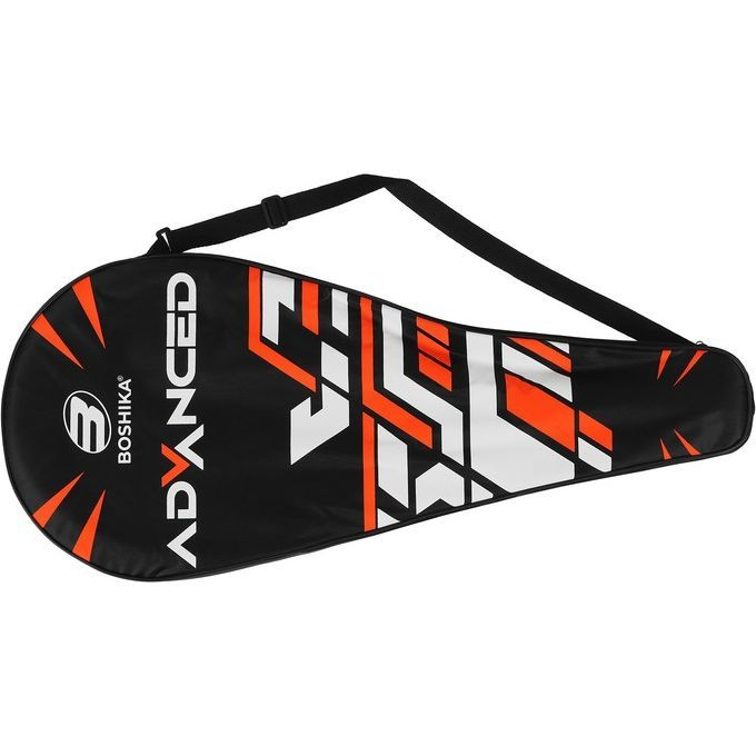 Ракетка для большого тенниса BOSHIKA ADVANCED, алюминий, графит, 27''