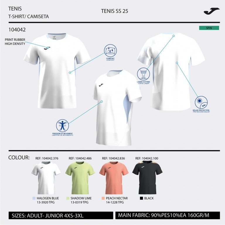 CAMISETA MANGA CORTA CHALLENGE  