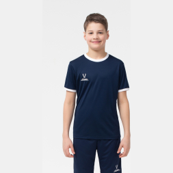 Футболка футбольная JOGEL CAMP Origin, темно-синий/белый, детский