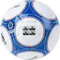 Мяч футб. TORRES Sound, F30255, р.5, со звук.панелями, 32 п,гл.PU,4 слоя, руч. сш, бело-син-чер