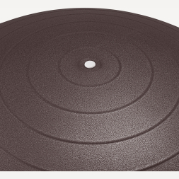 БЕЗ УПАКОВКИ Фитбол STARFIT GB-111 антивзрыв, 1200 гр, с ручным насосом, кофейный, 75 см