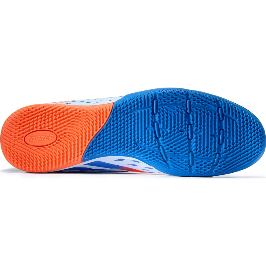 Бутсы зальные подростковые TORRES RAYO-J, TS134234-856-37, р.37, оранжево-жёлтый