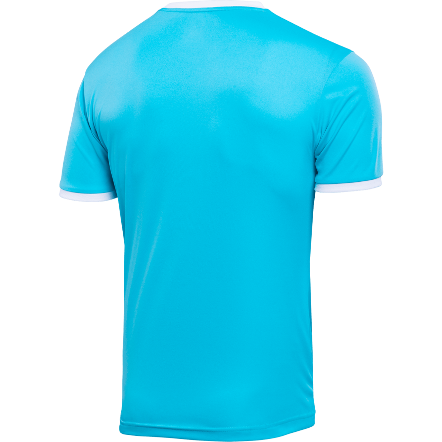 Футболка футбольная JOGEL CAMP Origin, бирюзовый/белый, детский