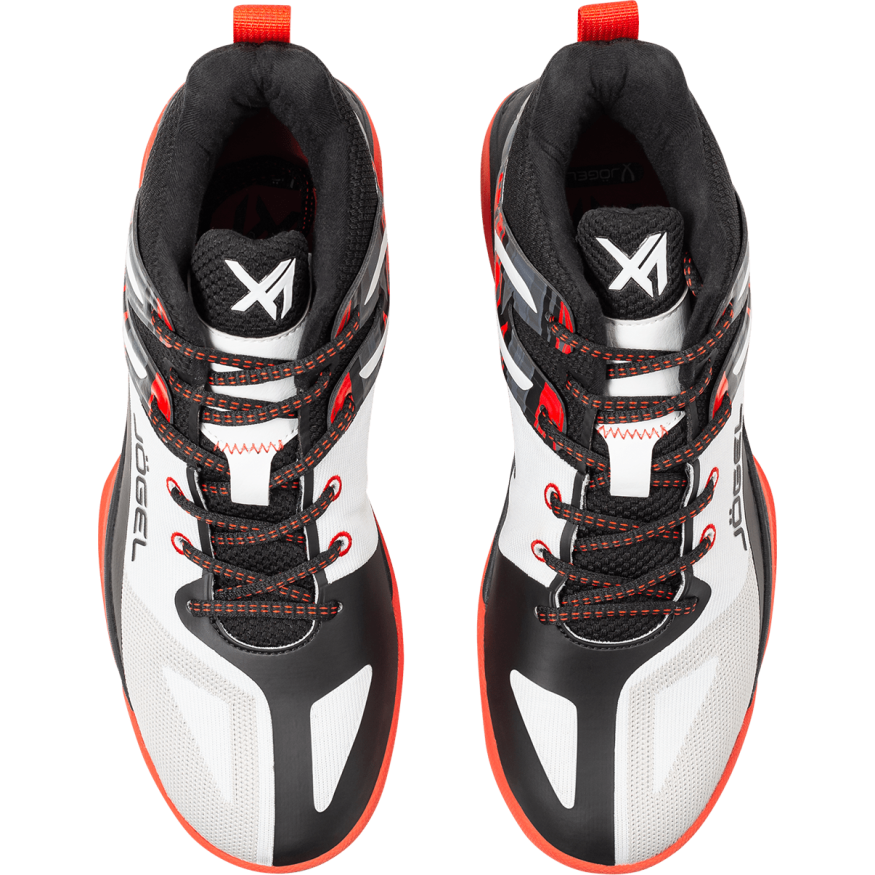 Кроссовки баскетбольные JÖGEL X1, White/red
