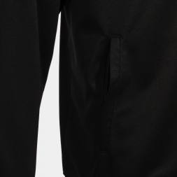 CHAQUETA CON CAPUCHA ECO SUPERNOVA NEGRO BLANCO