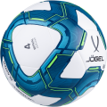 Мяч футзальный JOGEL Blaster №4, белый/синий/голубой