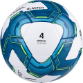 Мяч футзальный JOGEL Blaster №4, белый/синий/голубой