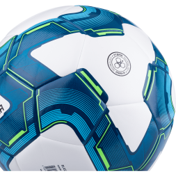 Мяч футзальный JOGEL Blaster №4, белый/синий/голубой
