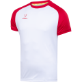 Футболка игровая JOGEL CAMP Reglan Jersey, белый/красный, детский