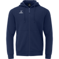 Худи на молнии JOGEL ESSENTIAL Cotton Zip Hoodie, темно-синий
