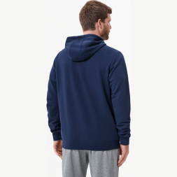 Худи на молнии JOGEL ESSENTIAL Cotton Zip Hoodie, темно-синий