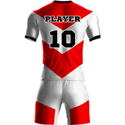 Футбольная форма ЭКИПО - Красно-белые