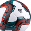 Мяч футзальный JOGEL Inspire №4, белый/черный/красный