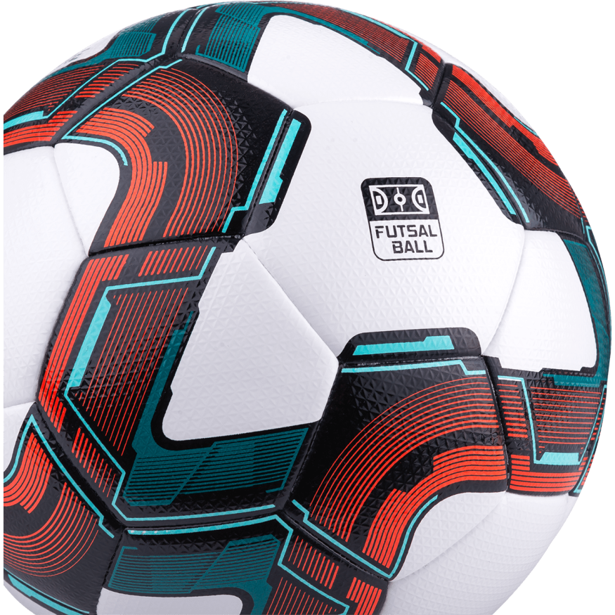 Мяч футзальный JOGEL Inspire №4, белый/черный/красный