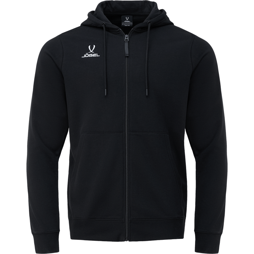 Худи на молнии JOGEL ESSENTIAL Cotton Zip Hoodie, черный