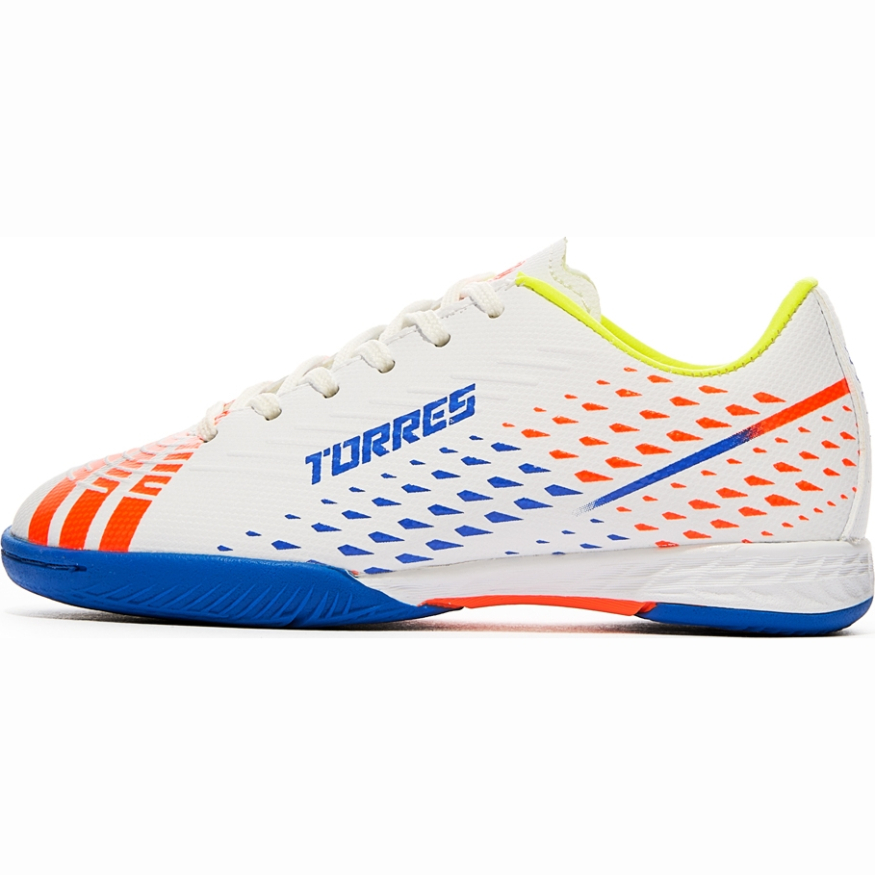 Бутсы зальные детские TORRES RAYO KID, TS134235-856-33, р.33, оранжево-жёлтый