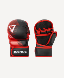 Перчатки MMA HYBRID, красный