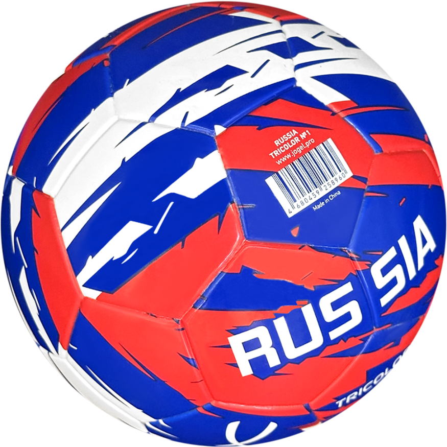 Мяч футбольный JÖGEL Russia Tricolor №1