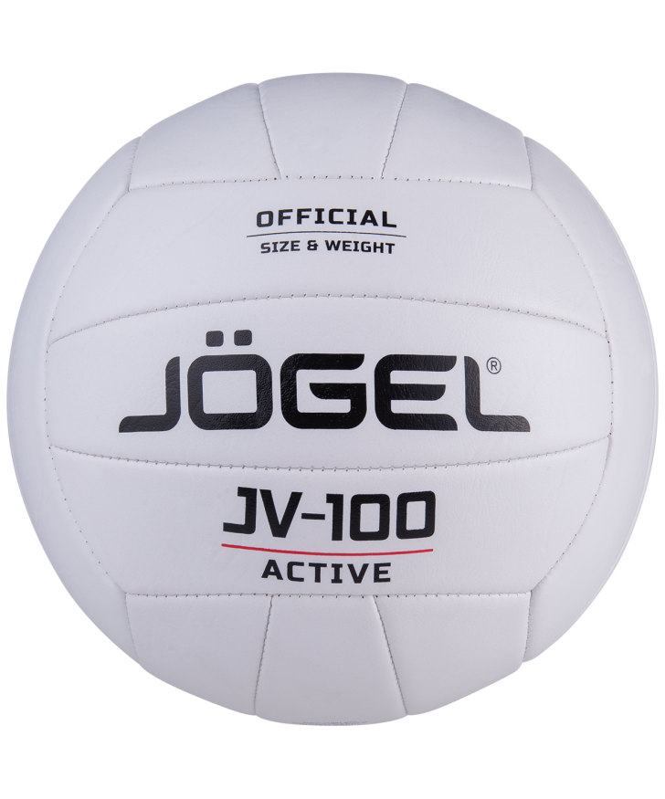 Мяч волейбольный JOGEL JV-100, белый