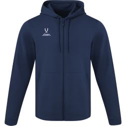 Флисовое худи на молнии JOGEL ESSENTIAL Cotton Fleece FZ Hoodie, темно-синий, детский