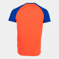 CAMISETA MANGA CORTA ELITE X CORAL FLUOR ROYAL