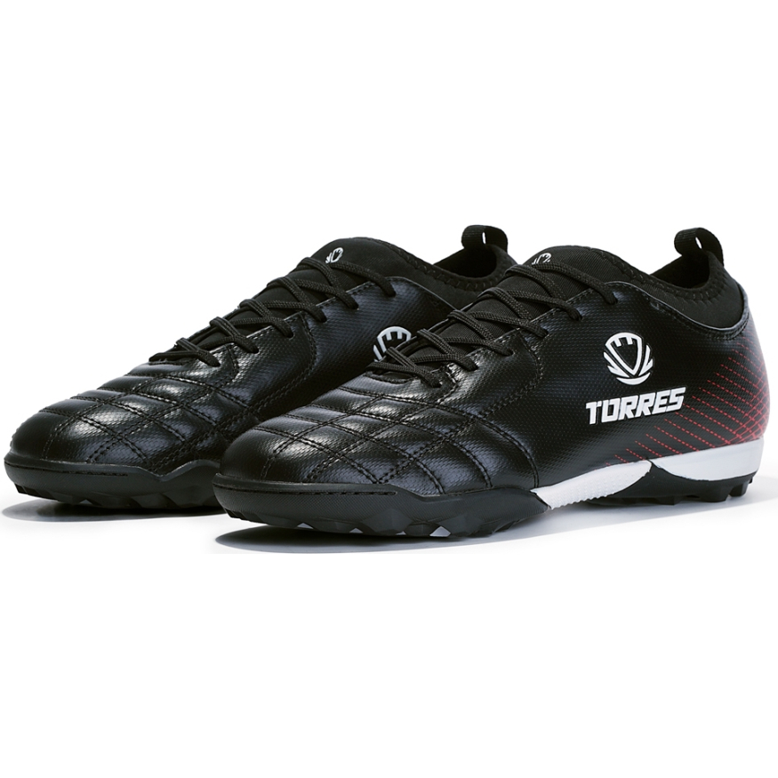 Бутсы футбольные (многошиповки) подростковые TORRES BOLA-J, TS2342310-372-37, р.37,с носком, синий