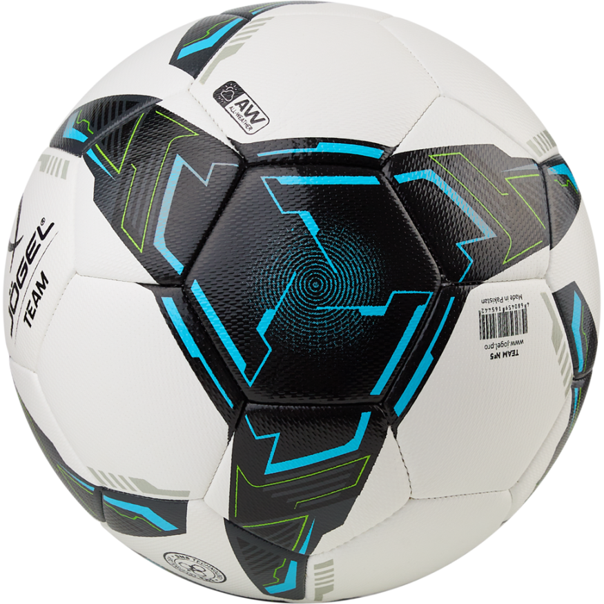 Мяч футбольный JÖGEL Team №4, белый