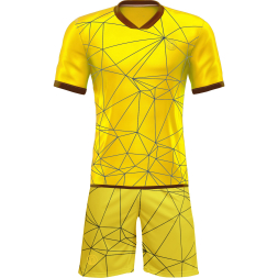Футбольная форма ЭКИПО WEB Желтый цвет