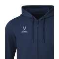 Флисовое худи на молнии JOGEL ESSENTIAL Cotton Fleece FZ Hoodie, темно-синий