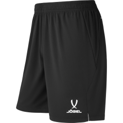 Шорты тренировочные без карманов JOGEL PREMIER PerFormDRY Training Shorts, черный