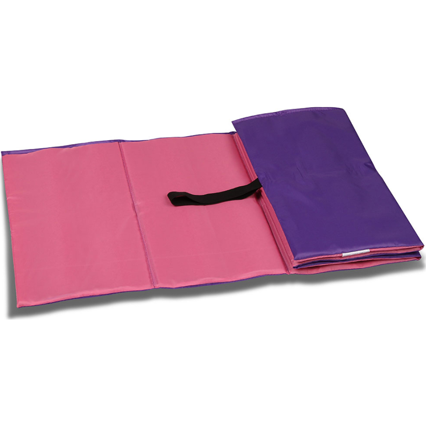 Коврик гимнастический детский INDIGO SM-043-BLR, cине-красный