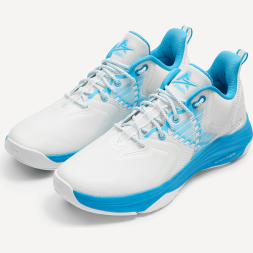 Кроссовки баскетбольные JOGEL A1, белый/голубой