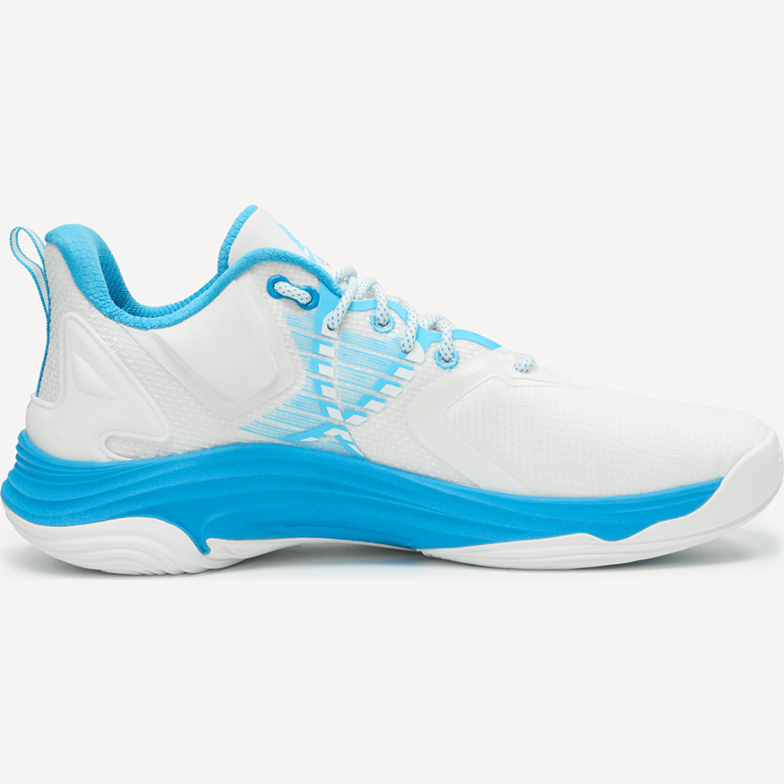 Кроссовки баскетбольные JÖGEL A1, белый/голубой