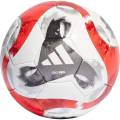 Мяч футб. ADIDAS Tiro Pro HT2428, р.5, FIFA Pro, 32 пан., ПУ, термосшивка, бело-красный