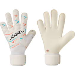 Перчатки вратарские JOGEL Legend SL3 Roll Flat, белый