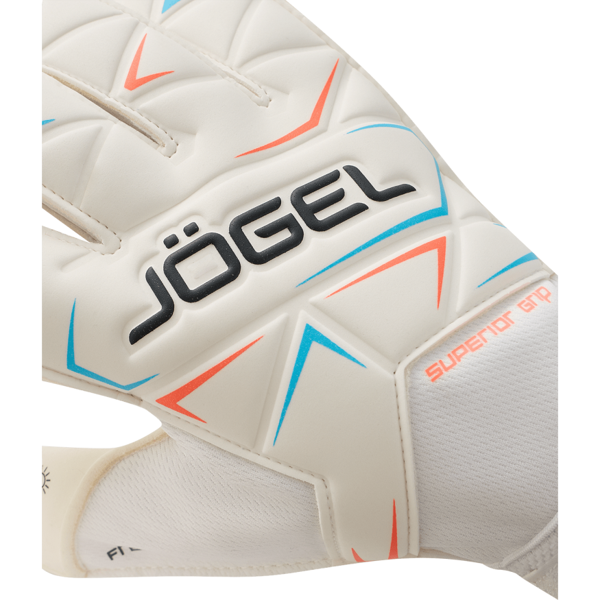 Перчатки вратарские JOGEL Legend SL3 Roll Flat, белый
