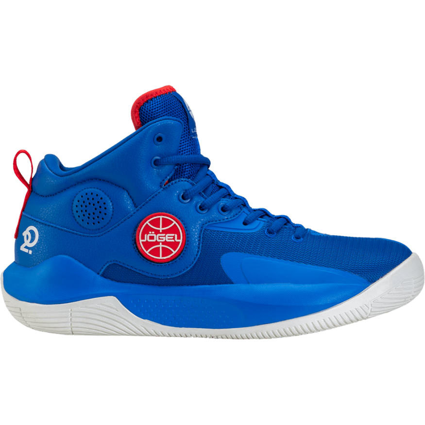 БЕЗ УПАКОВКИ Кроссовки баскетбольные JOGEL Launch MID, Blue/red/white