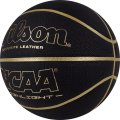 Мяч баск. WILSON NCAA Highlight Gold, WTB067519XB07, р.7, композит, бут.камера, черно-золотистый