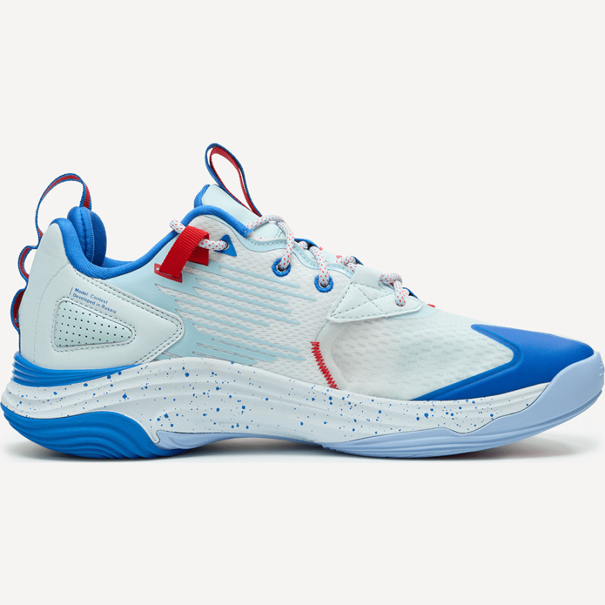 Кроссовки баскетбольные JÖGEL Contest, голубой/красный