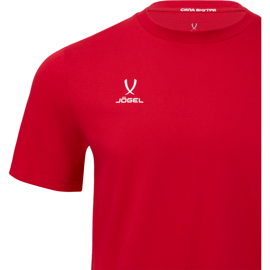 Футболка тренировочная JOGEL DIVISION PerFormDRY Training CVC R2, красный