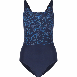 Купальник SPEEDO Hyperboom Splice Muscleback, 8-1347018661, р.30 (рос.42), темно-синий
