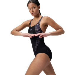 Купальник SPEEDO Hyperboom Splice Muscleback, 8-1347018661, р 30 (рос 42), темно-синий