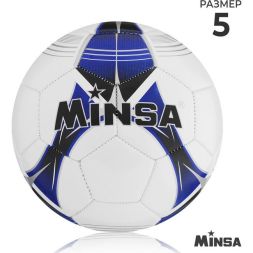 Мяч футбольный MINSA, TPU, машинная сшивка, 32 панели, р. 5