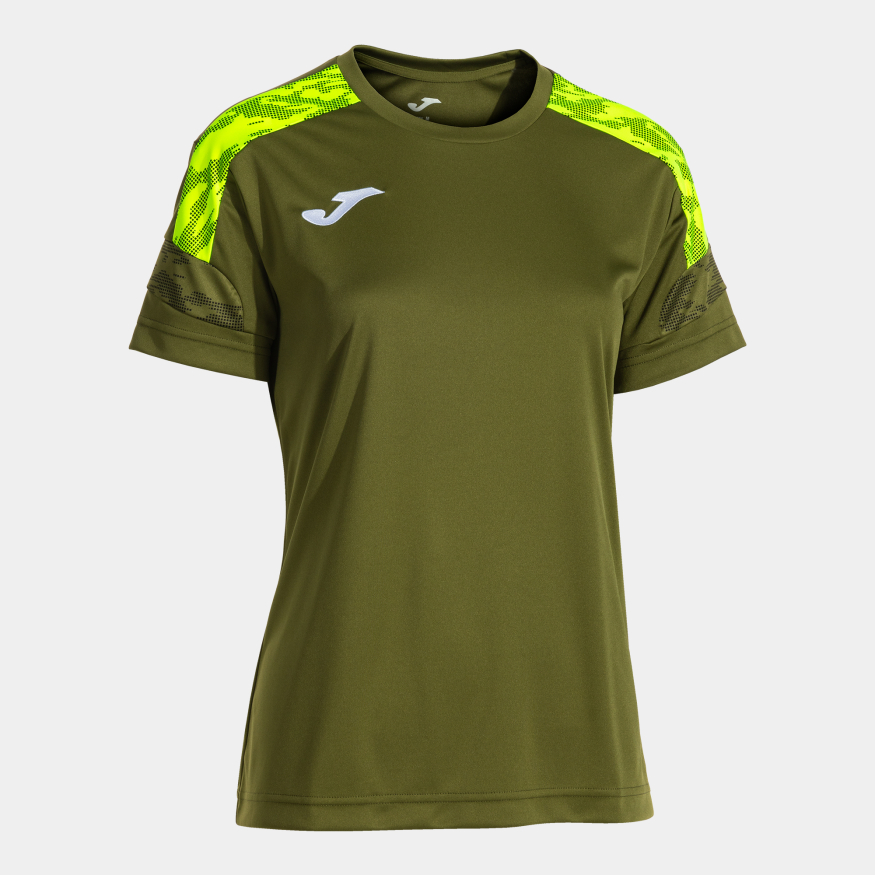 Футболка JOMA CAMISETA MANGA CORTA CHAMPIONSHIP VIII VERDE AMARILLO