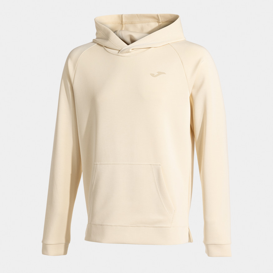 SUDADERA CON CAPUCHA BREATH BEIGE