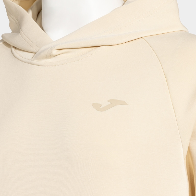 SUDADERA CON CAPUCHA BREATH BEIGE