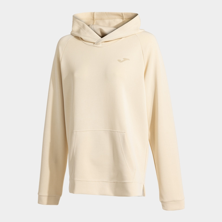 SUDADERA CON CAPUCHA BREATH BEIGE