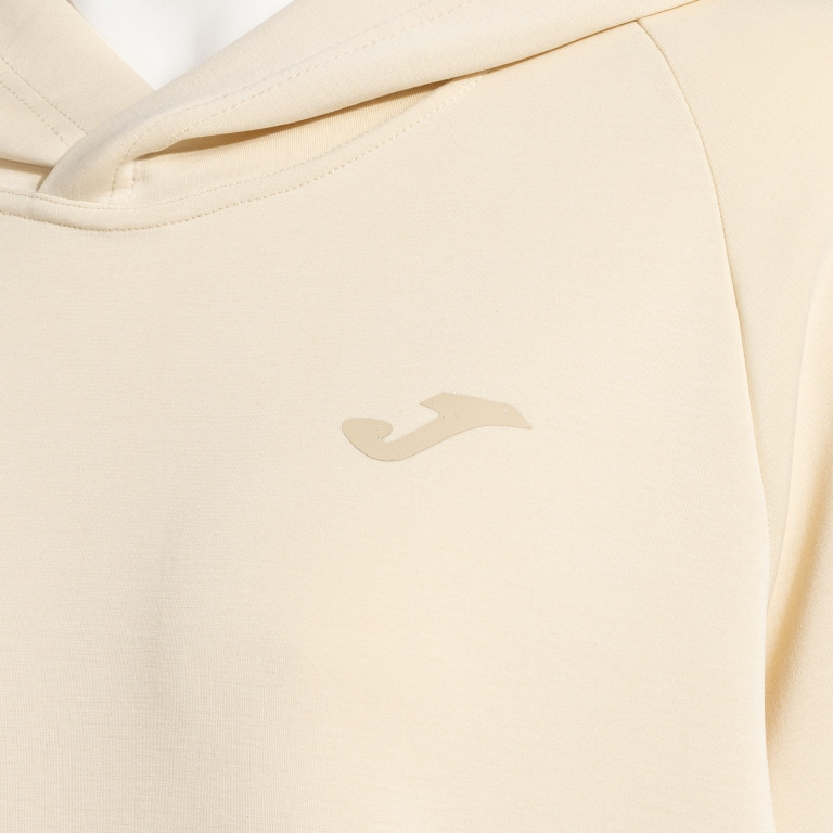SUDADERA CON CAPUCHA BREATH BEIGE